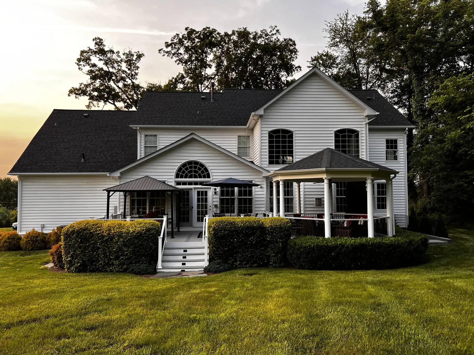 Residential roof exterior project by ASAP Gutters LLC